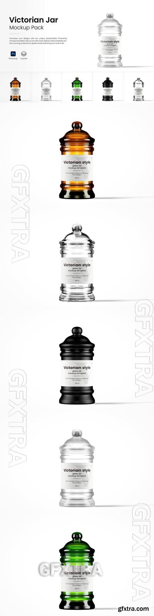 Victorian Jar Mockup Pack VLJRLZR