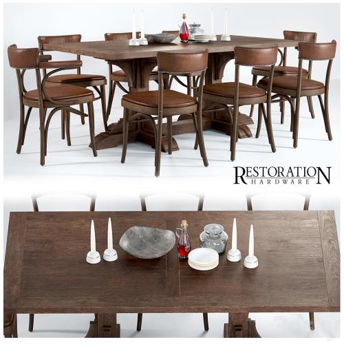 Dining group RESTORATION HARDWARE