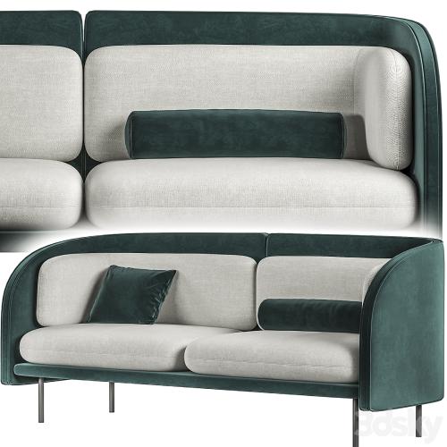 Green minimalimal sofa