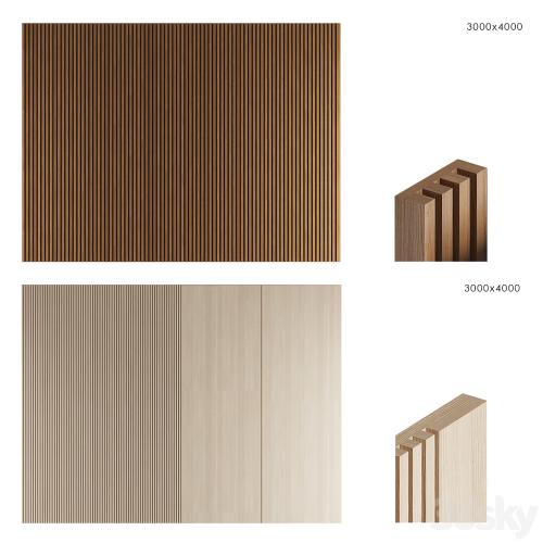 Wood panels set 1