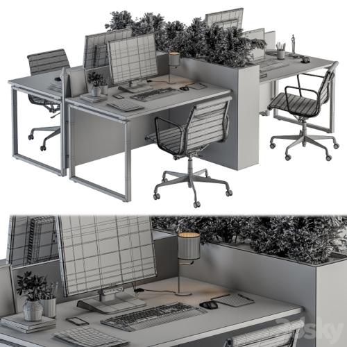 Office Furniture - employee Set 20