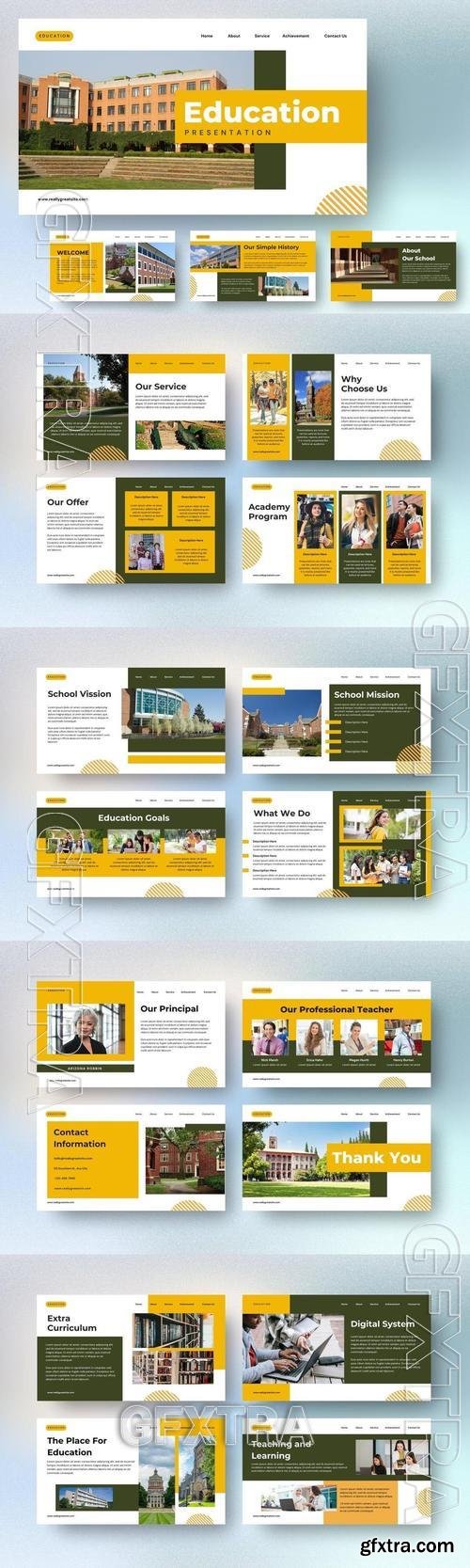 Education PowerPoint Template NQMH94C