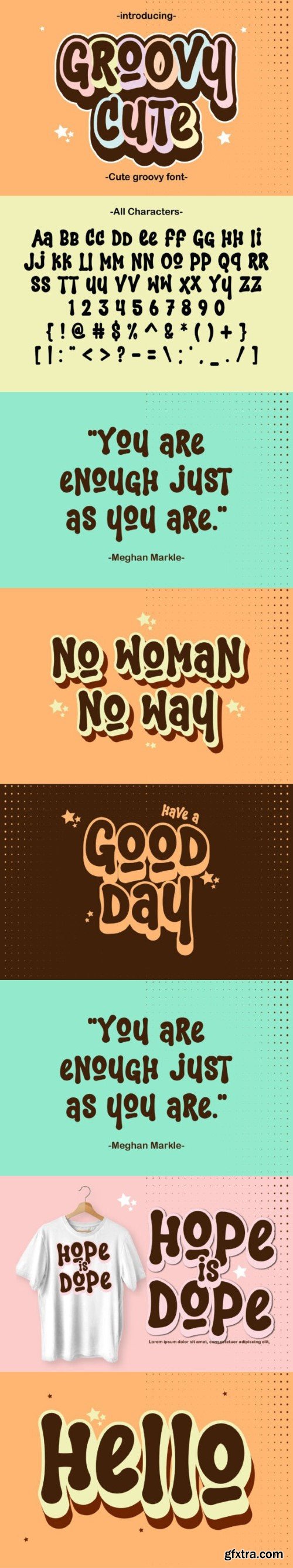 Groovy Cute Font