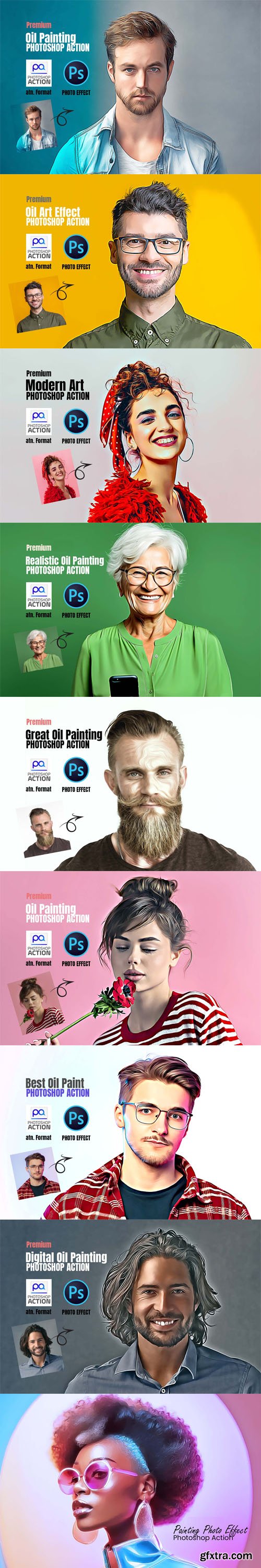 8 Best Modern Realistic Painting Actions for Photoshop