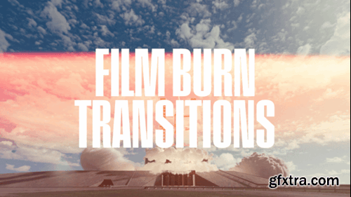 Videohive Film Burn Transitions 54895688