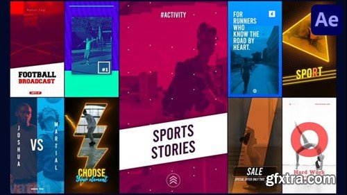 Videohive Sports Social Media Stories for After Effects 54903733