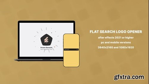 Videohive After Effects Flat Search Logo Opener for PC and Mobile 54898903