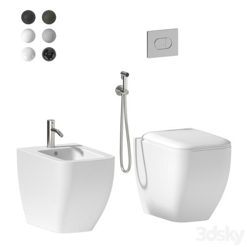 Cielo Shui Comfort Back to wall WC / Bidet