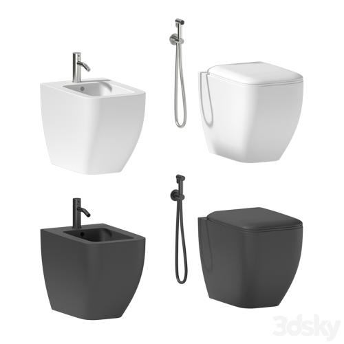 Cielo Shui Comfort Back to wall WC / Bidet