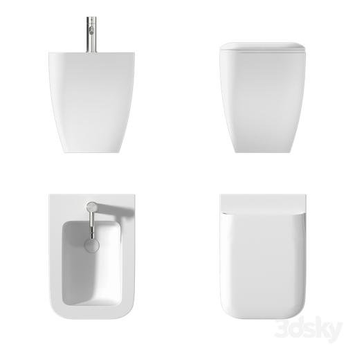 Cielo Shui Comfort Back to wall WC / Bidet