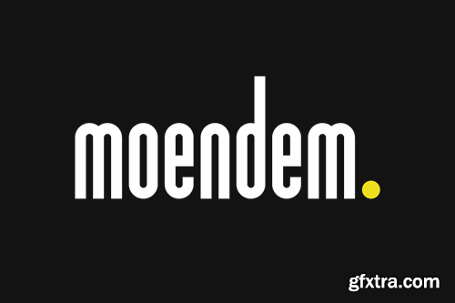 Moendem Condensed Sans Font CU4Y2H5