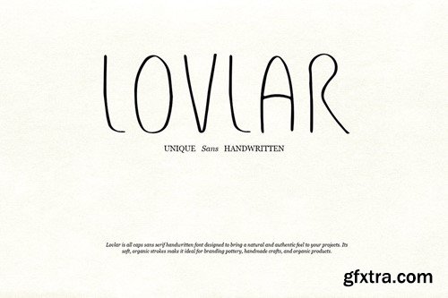 Lovlar - Natural Sans P54VD88