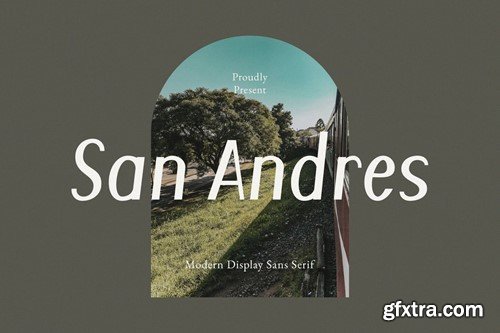 San Andres - Modern Display Sans Serif XAM8FCQ