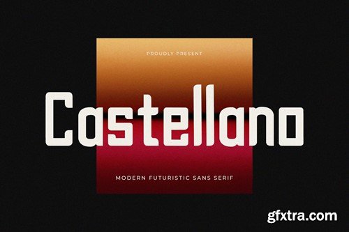 Castellano - Modern Sans Serif MH7CZ7B