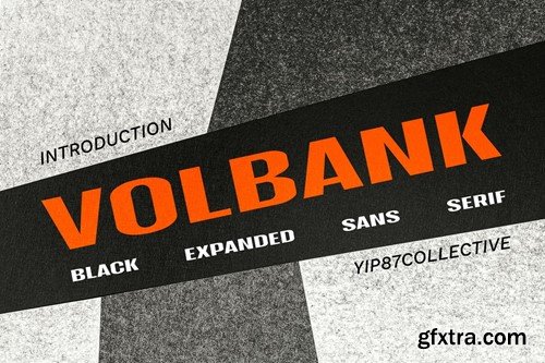 Volbank - Futuristic Military War Game Sans Font N3X76ZT