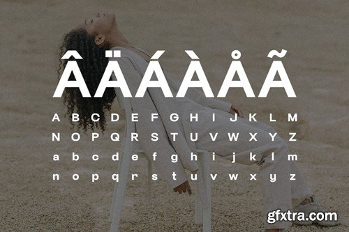 Glacier - A Clean and Minimal Font Family DNUS39D