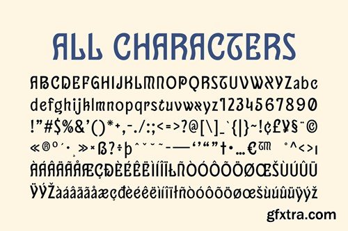 Razel – Art Nouveau Font PKPVPEC