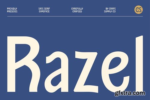 Razel – Art Nouveau Font PKPVPEC