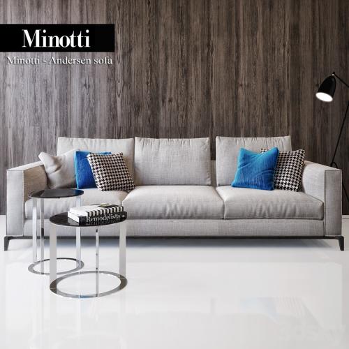 Minotti Andersen sofa