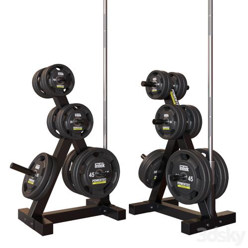 Powertec Weight Rack