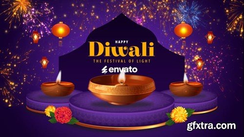 Videohive Happy Diwali Wishes 54918901