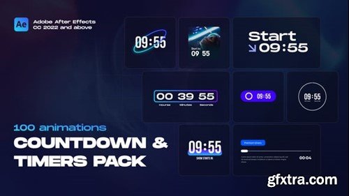 Videohive Countdown & Timers Pack 54918982