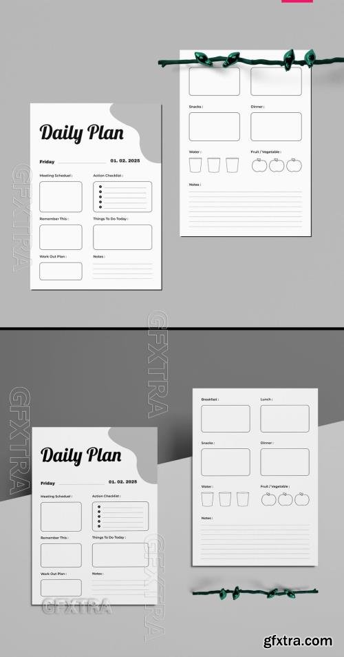 Daily Planner Layout 763771526