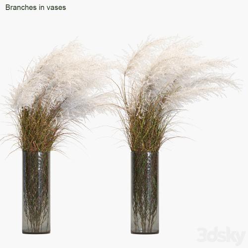 Branches in vases # 21