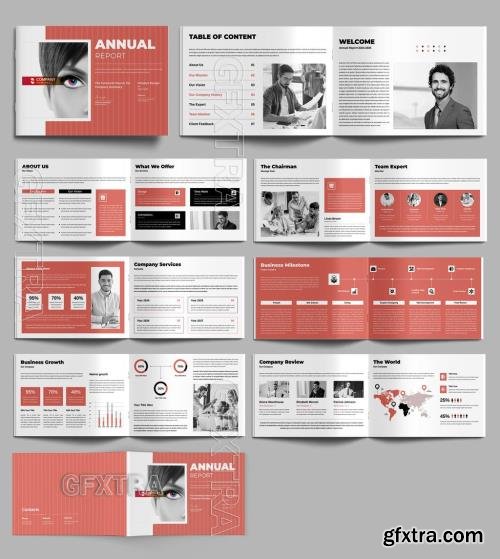 Annual Report Landscape Template 752815721