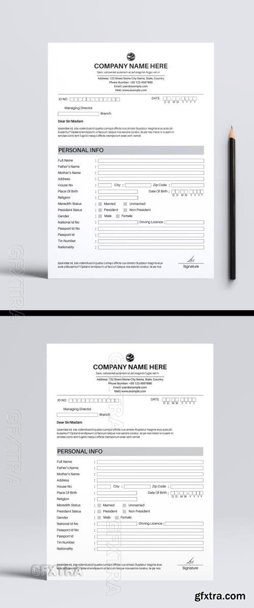 Business Registation From Template 752815626