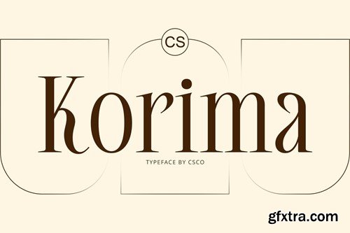 Korima – Elegant Font JJEMFVM