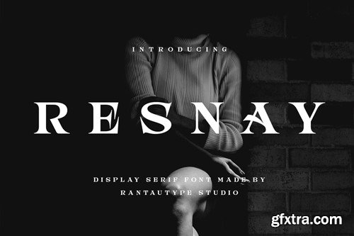 Resnay Display Serif Font 2FK4LQH