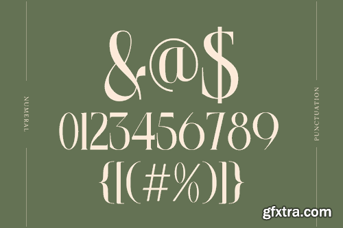 Alqen- Branding Logo Font PL895QU