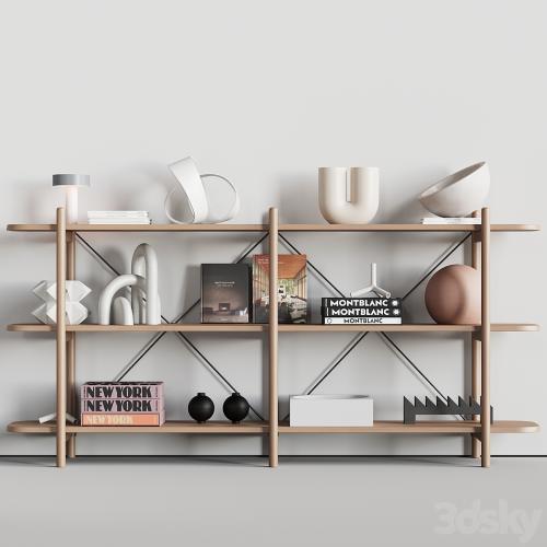 086 BROSA Dominic Wide Bookshelf 00