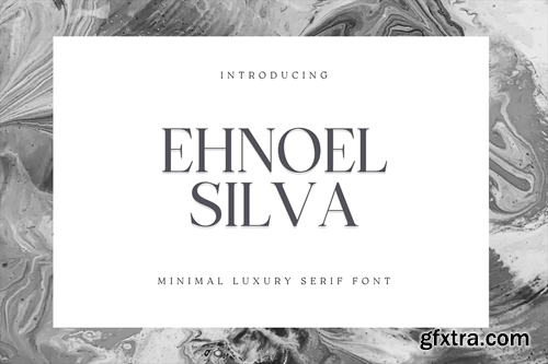 Ehnoel Silva - Minimal Luxury Serif Font WDLYRUB