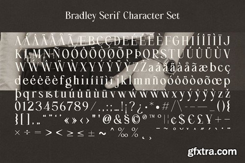 Bradley - Elegeant Serif Font HH6TPQV