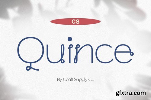 Quince – Cute Font MLPSZNG