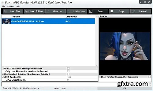 IRedSoft Batch JPEG Rotator 2.87