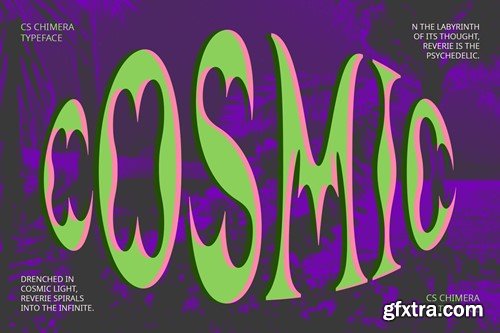 Chimera – Psychedelic Font BN5QJ4C