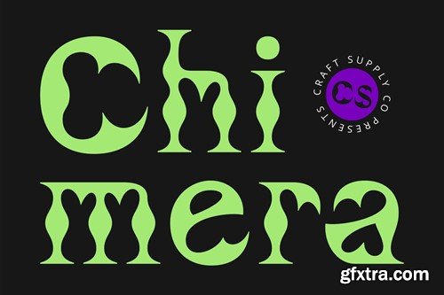 Chimera – Psychedelic Font BN5QJ4C