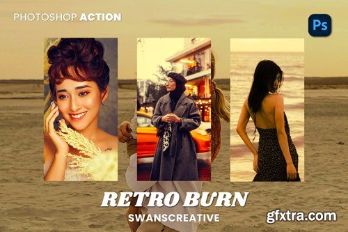 Retro Burn Photoshop Action XXGCVUQ