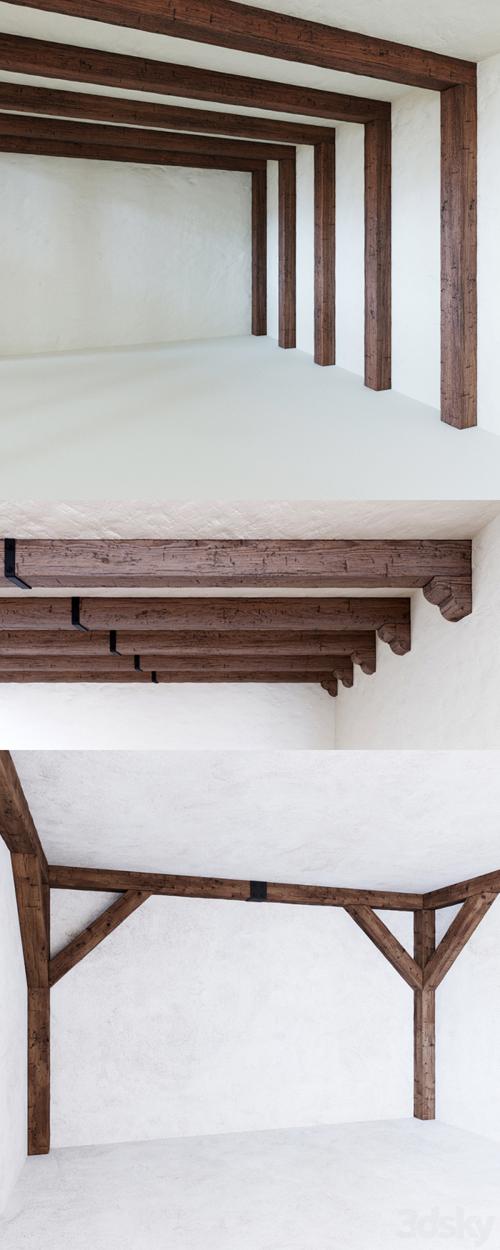 Decorative wooden beams