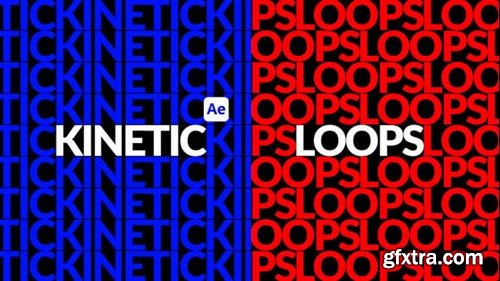 Videohive Kinetic Loop Titles 54995798