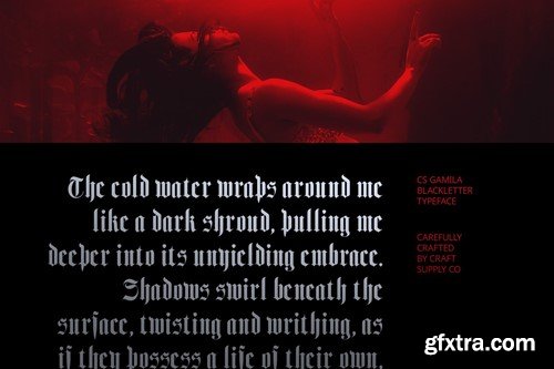 Gamila – Blackletter Font 2KD8EMQ