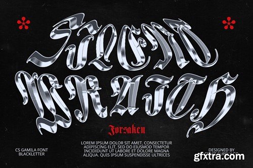 Gamila – Blackletter Font 2KD8EMQ