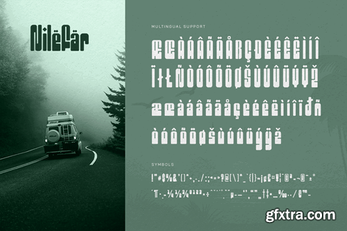 Nilefar - Unique Bold Typeface UUG6R3Z