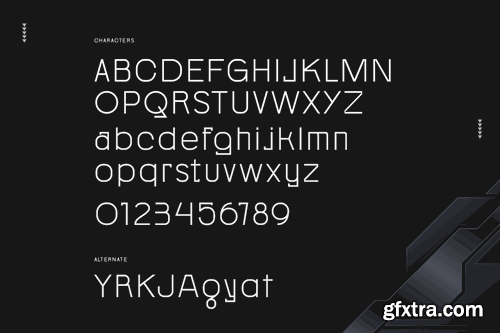 Naxia - Unique Sans Serif Font S7G73EJ