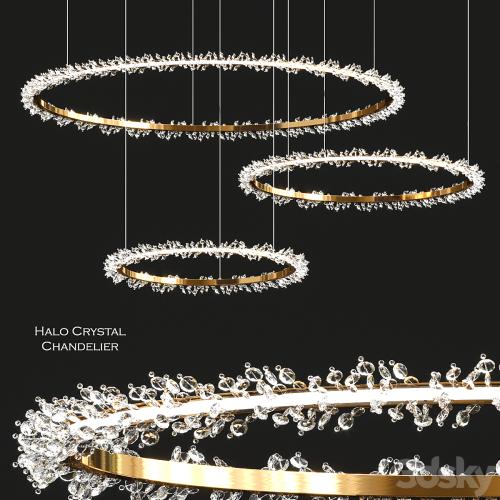 Halo Crystal Chandelier by Manooi