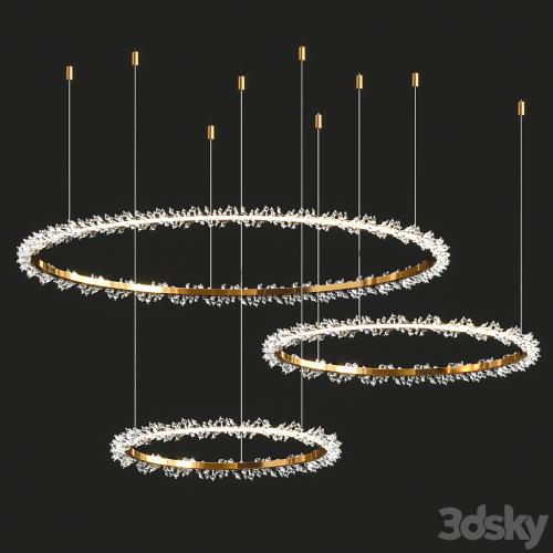 Halo Crystal Chandelier by Manooi