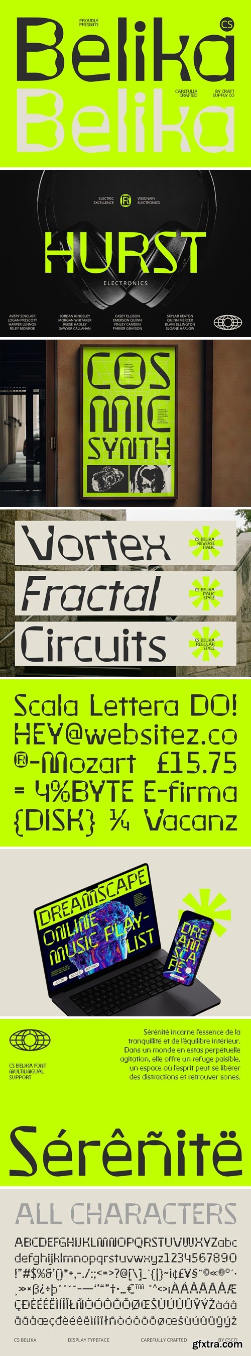 CM - CS Belika – Techno Font 283183745